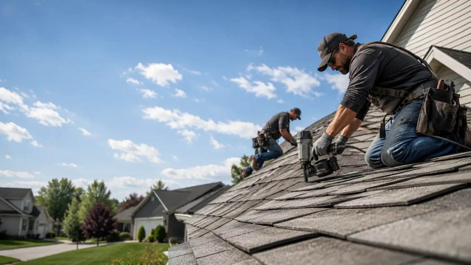 Storm Damage Roof Repair in Warren, MN near me